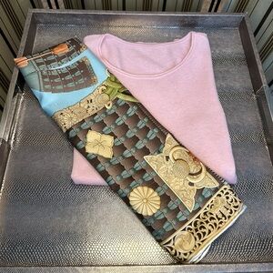 Sleeveless cashmere top